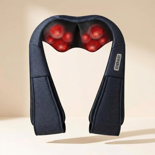 ReliefHalo™ Neck Massager - Heat Therapy for Neck Pain & Stress Relief