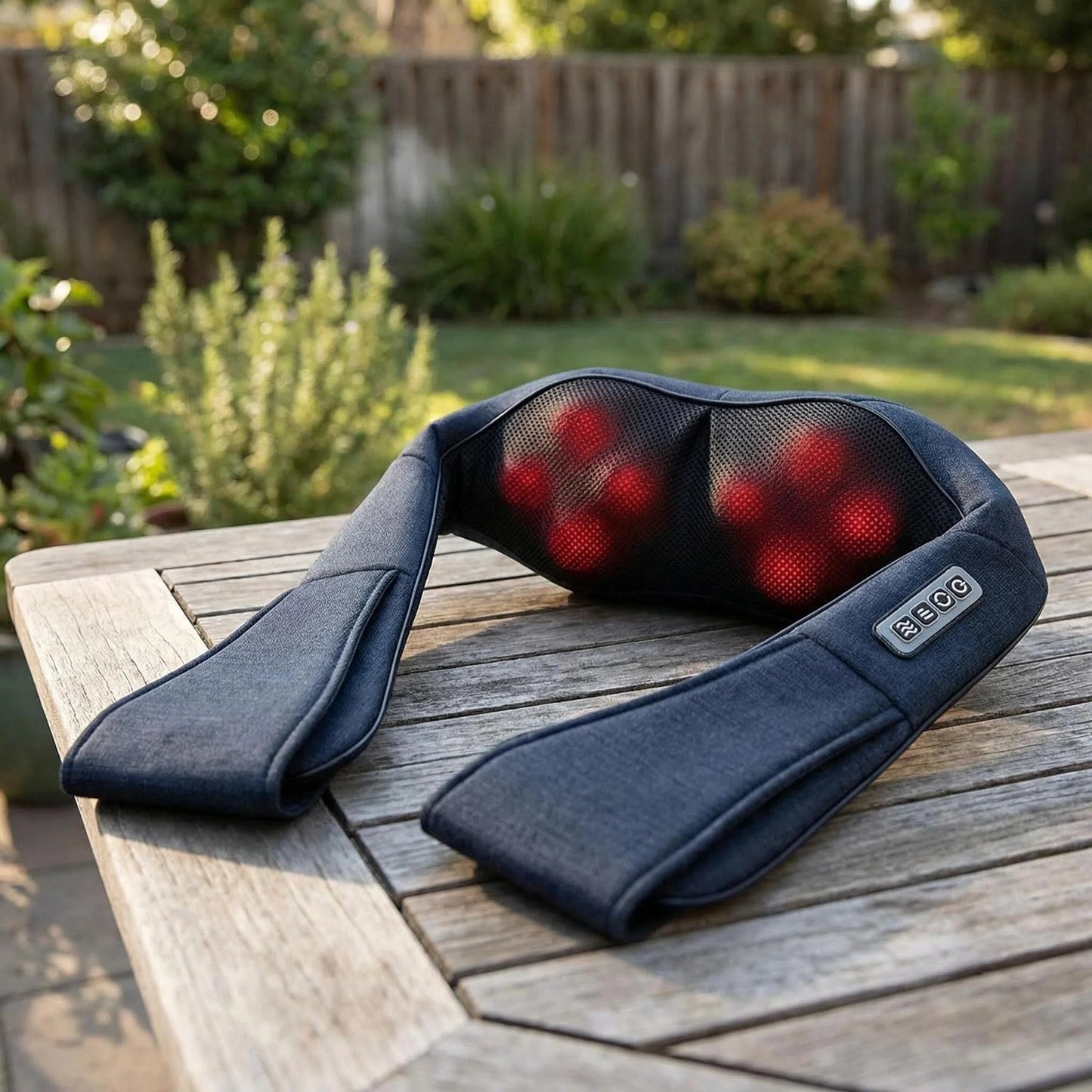 ReliefHalo™ Neck Massager - Heat Therapy for Neck Pain & Stress Relief